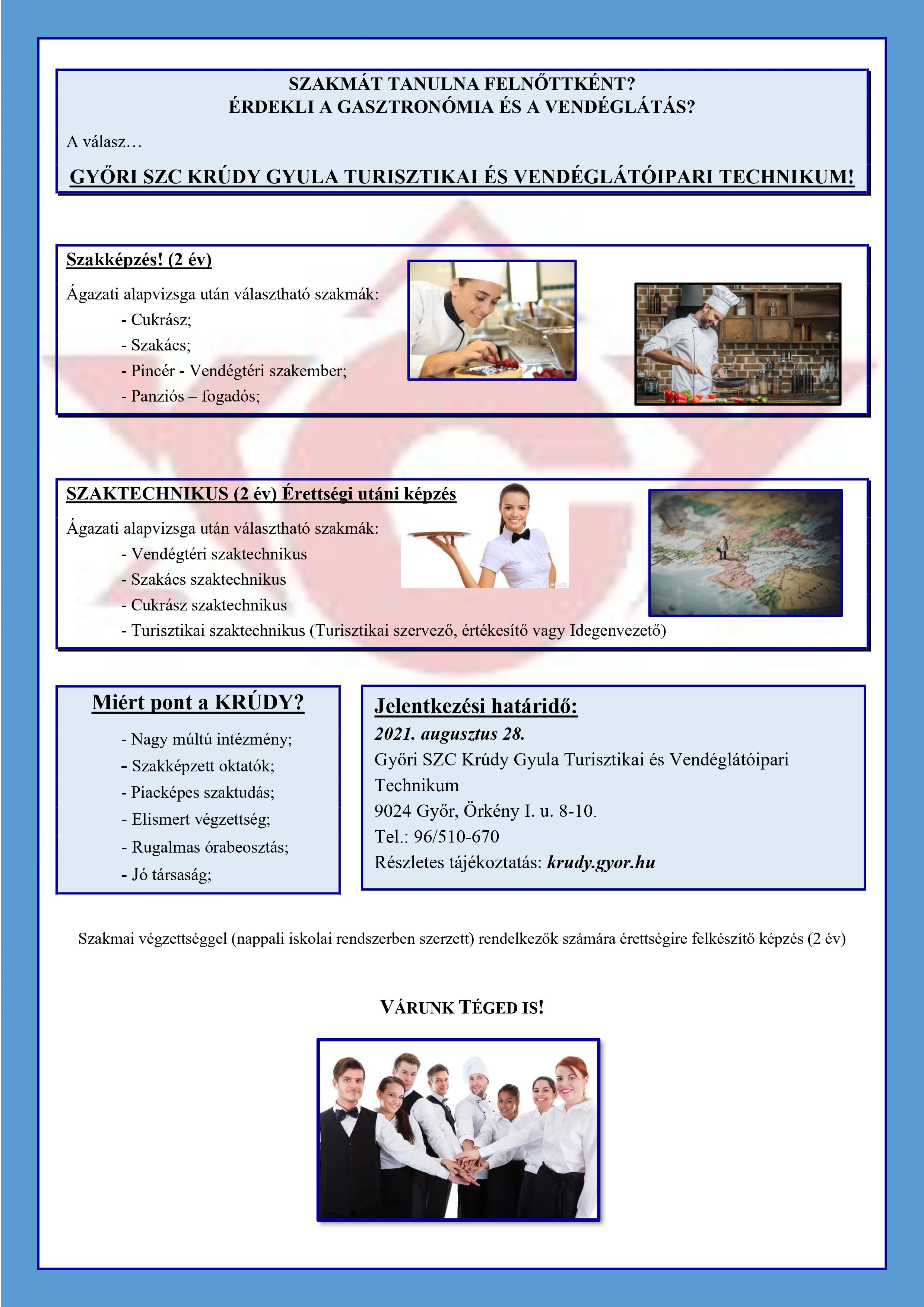 SZAKMÁT TANULNA FELNŐTTKÉNT