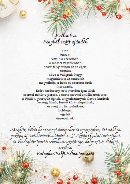 karácsonyi üdvözlet 2