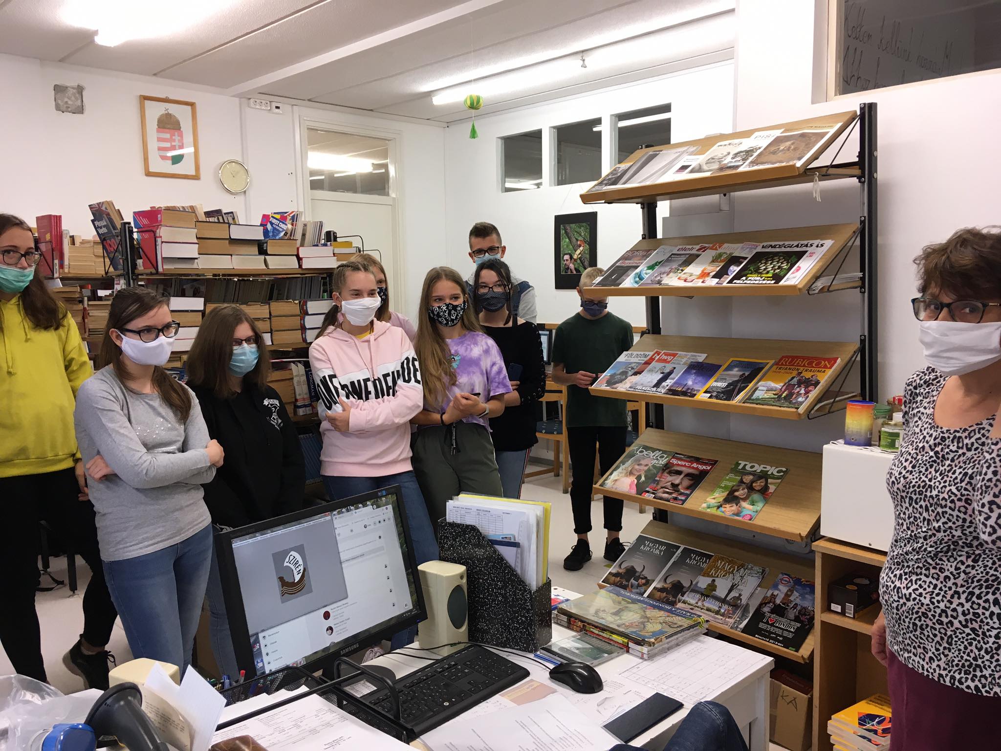 KÖnyvtárbemutató foglalkozás 9. KNYI