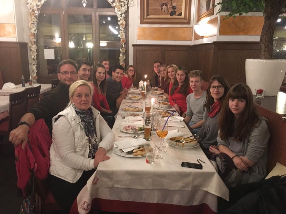 Vacsora Erfurt város vezetőségével