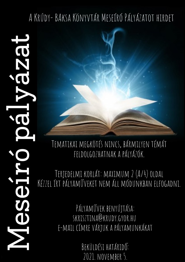 meseíró pályázat 2021